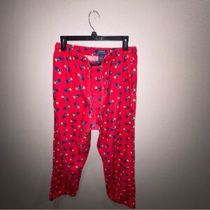 Red and blue Men’s Pajama Bottoms